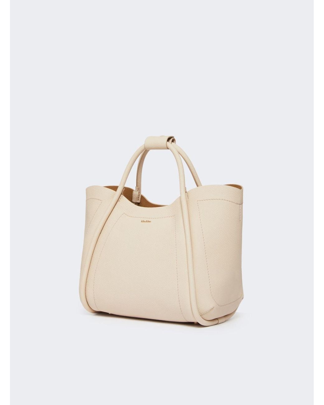 Max Mara Natural Xs Marines Tote Bag