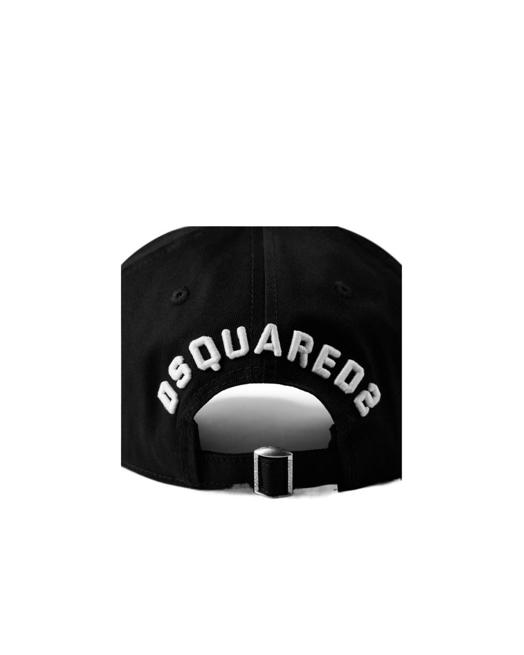 DSquared² Black Baseball Icon Cap for men
