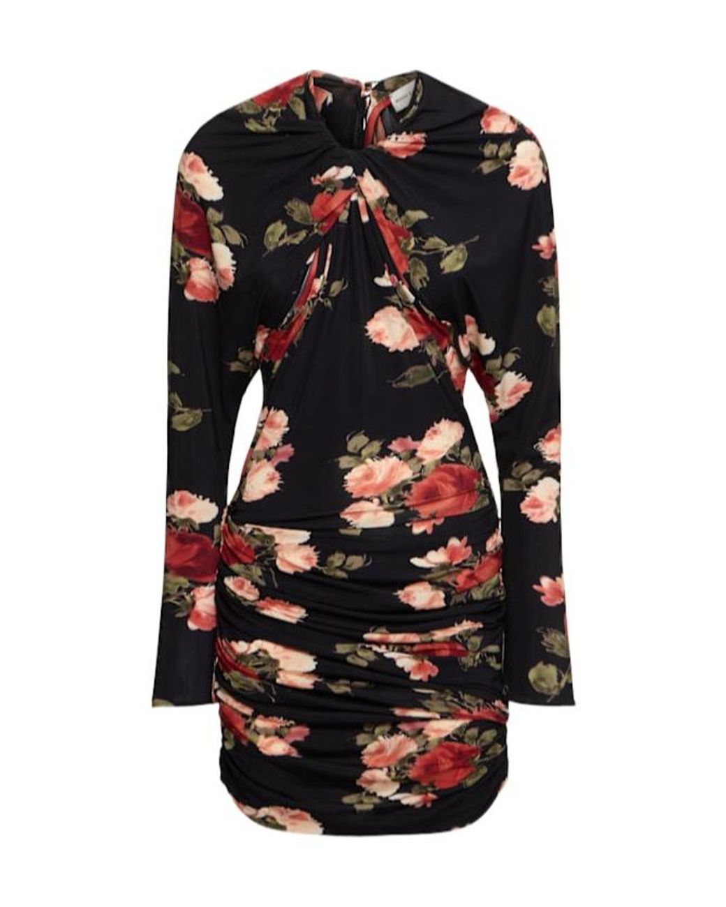 Magda Butrym Black Pattern Dress