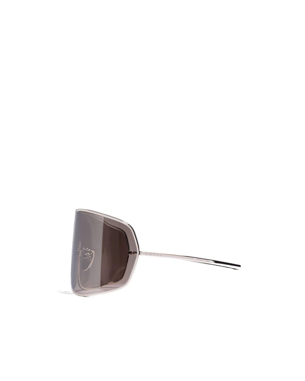 Gucci White Mask Frame Sunglasses for men