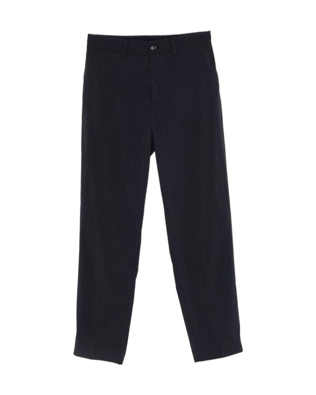 Emporio Armani Blue Elasticated-Waistband Trousers for men