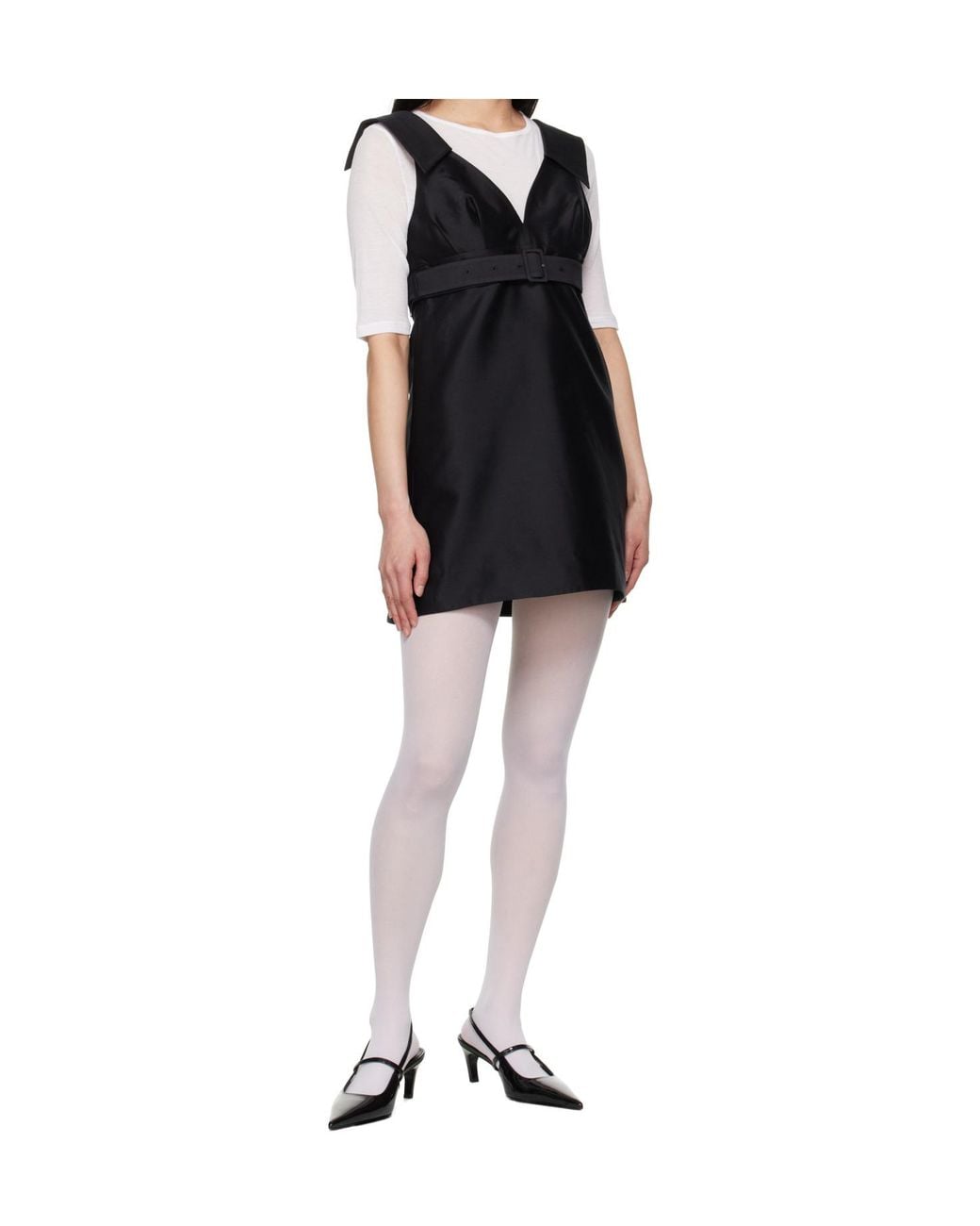 ShuShu/Tong Black Shushu/Tong A-Line Lapel