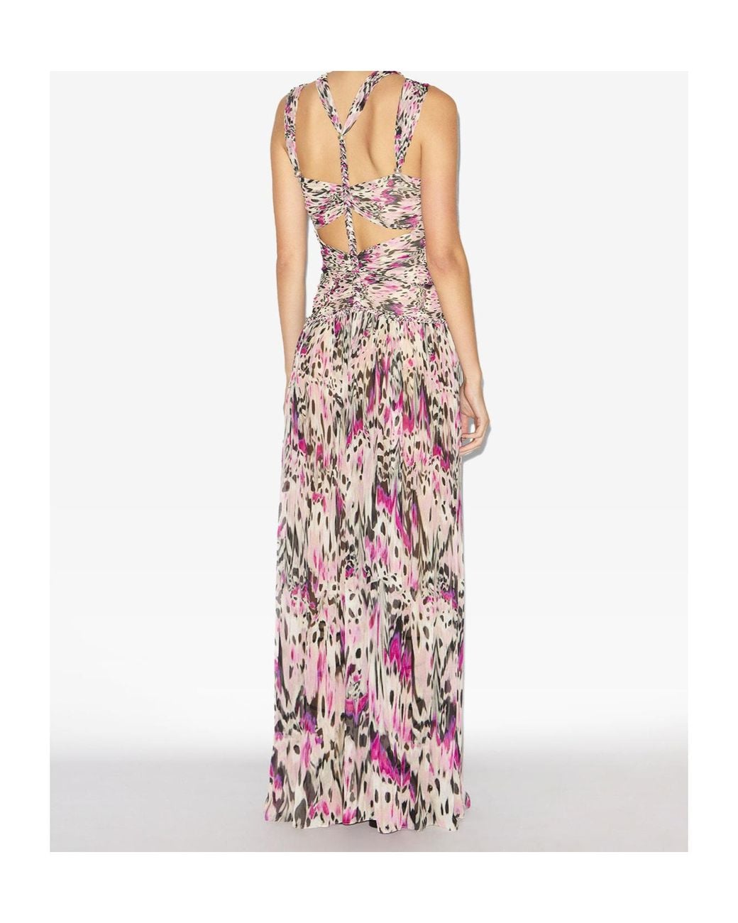 Isabel Marant Purple Rafael Dress