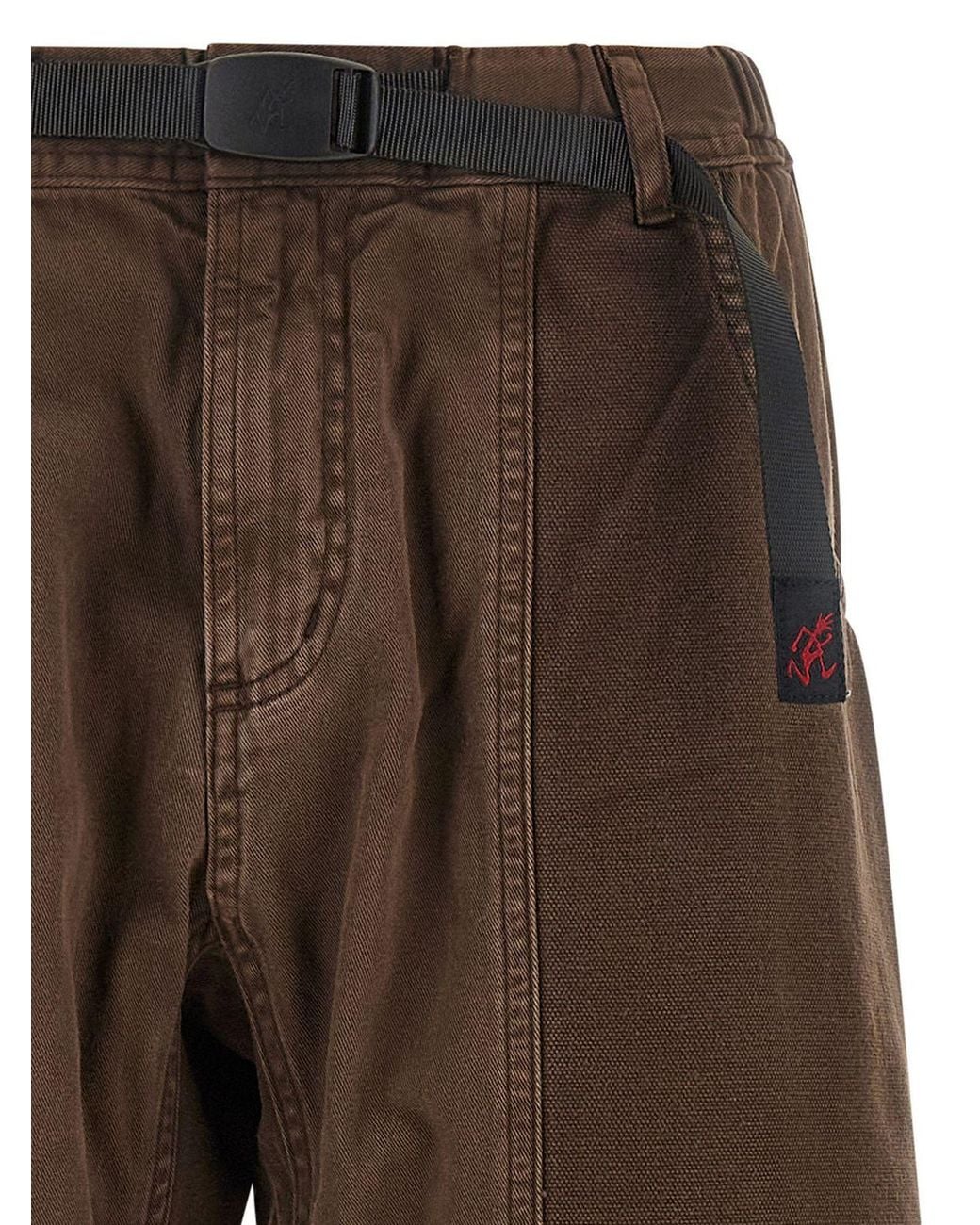 Gramicci Brown Gadget Utility Pants for men