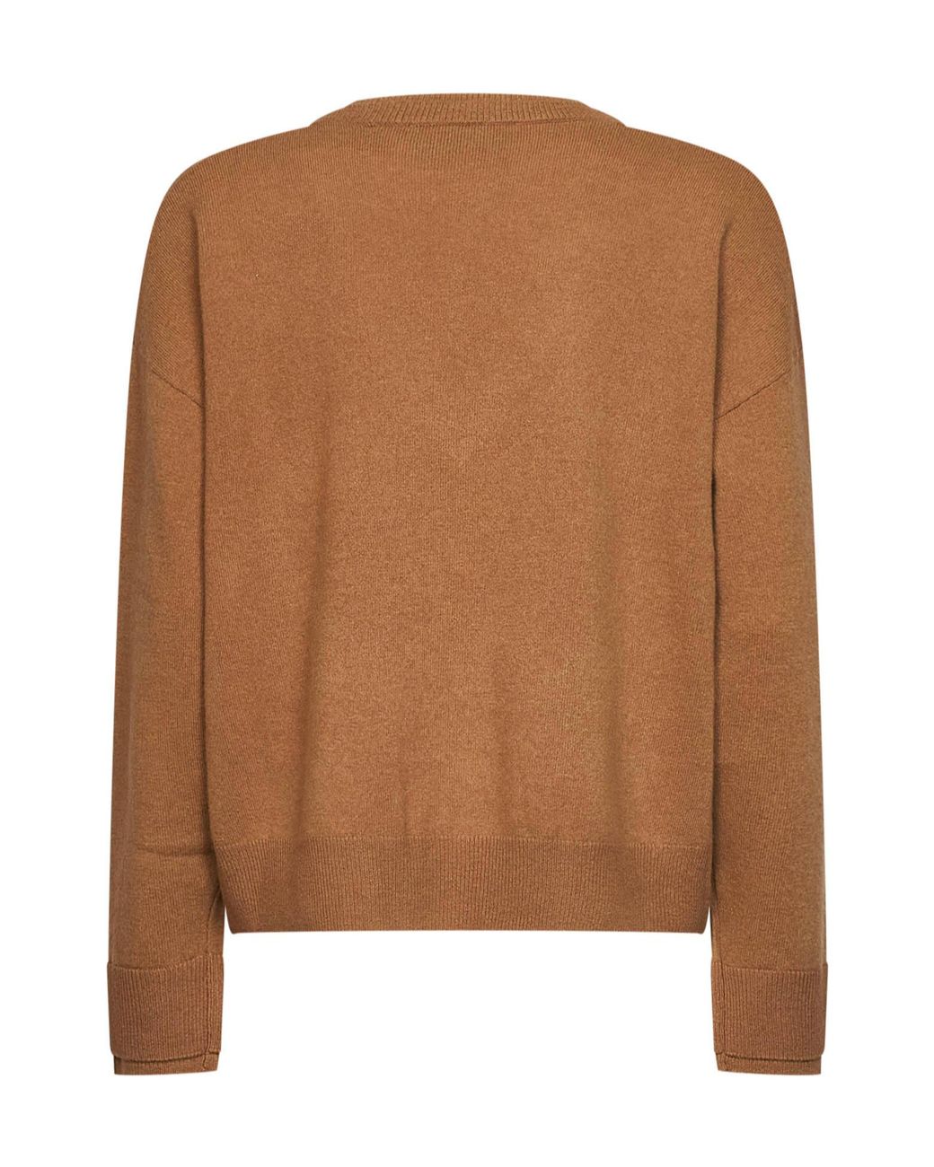 Kaos Brown V-Neck Sweater