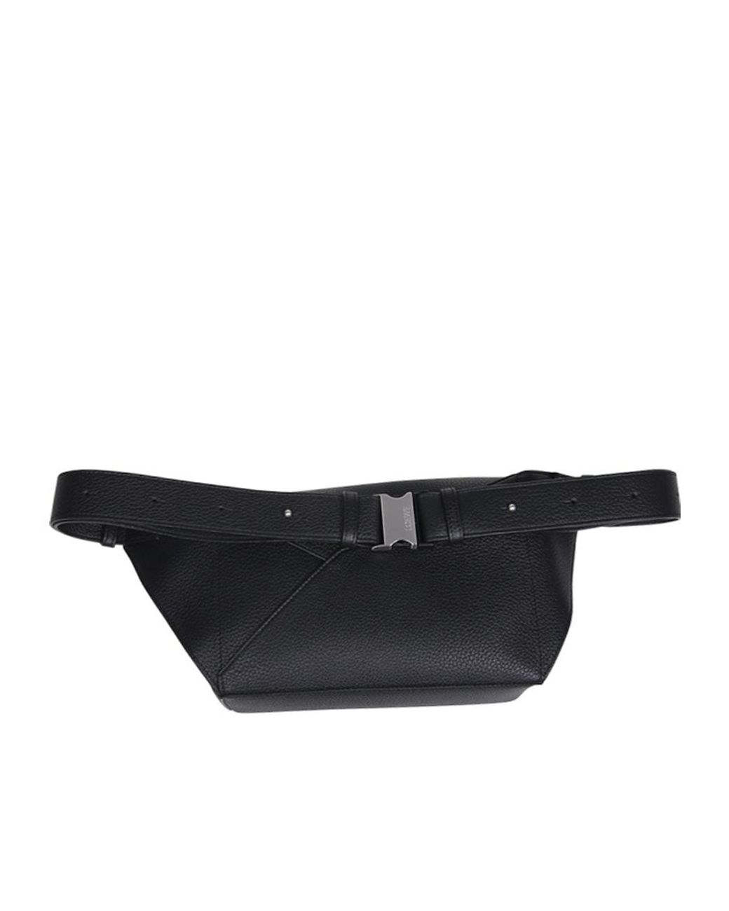 Loewe Black Small Puzzle Bum Bag for men