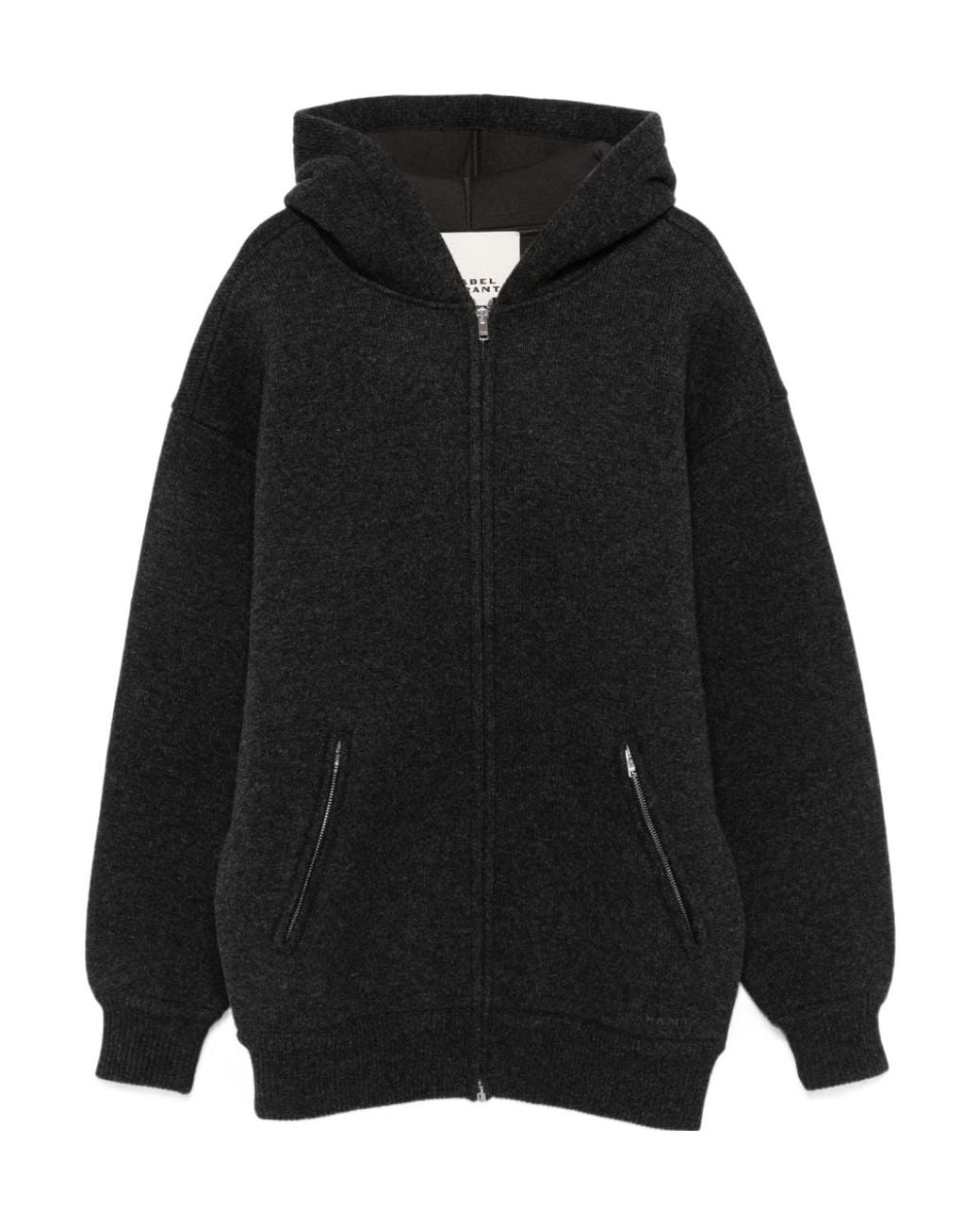 Isabel Marant Black Isabel Marant Lanny Zip-Up Knitted Jacket