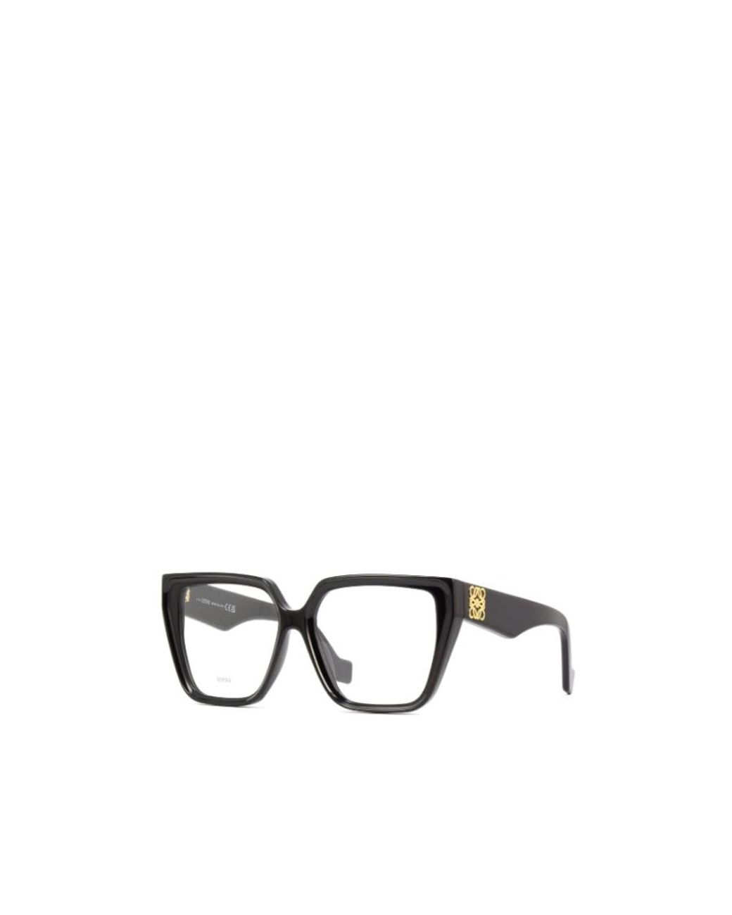 Loewe White Square Frame Glasses for men