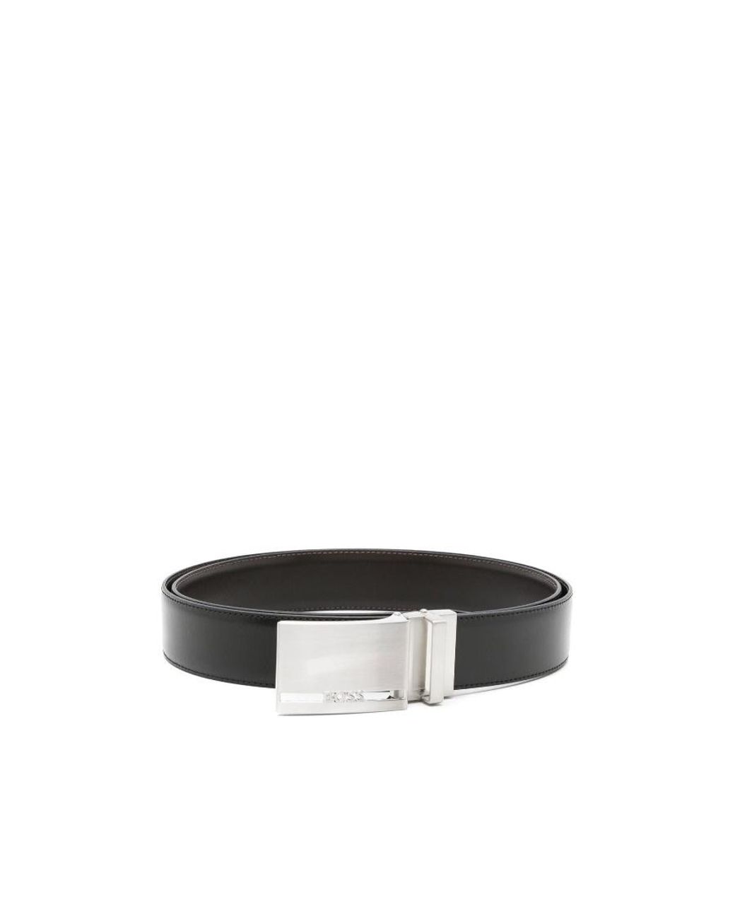 Boss White Boss Reversible Leather Belt Set for men