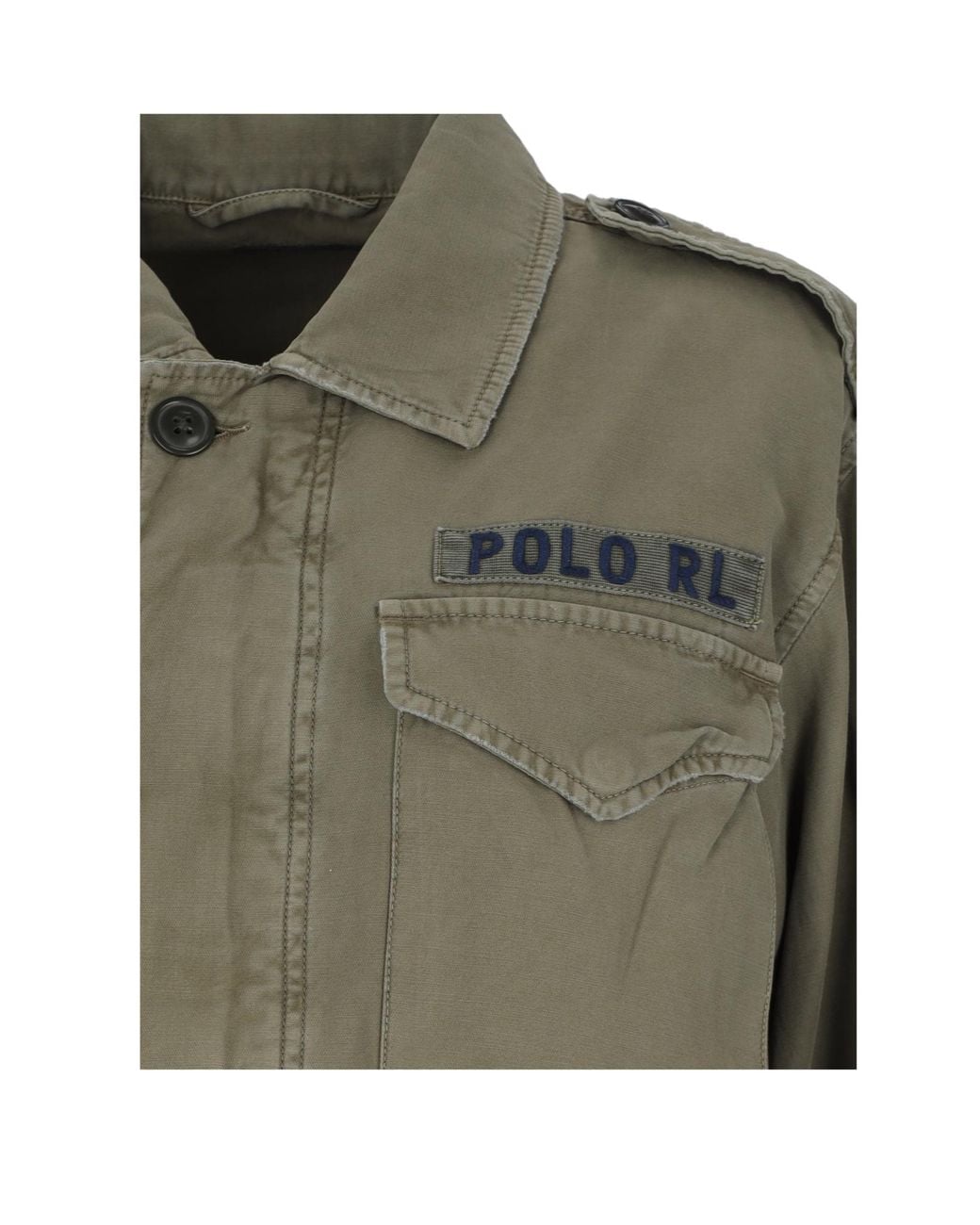 Polo Ralph Lauren Green Twill Field Jacket