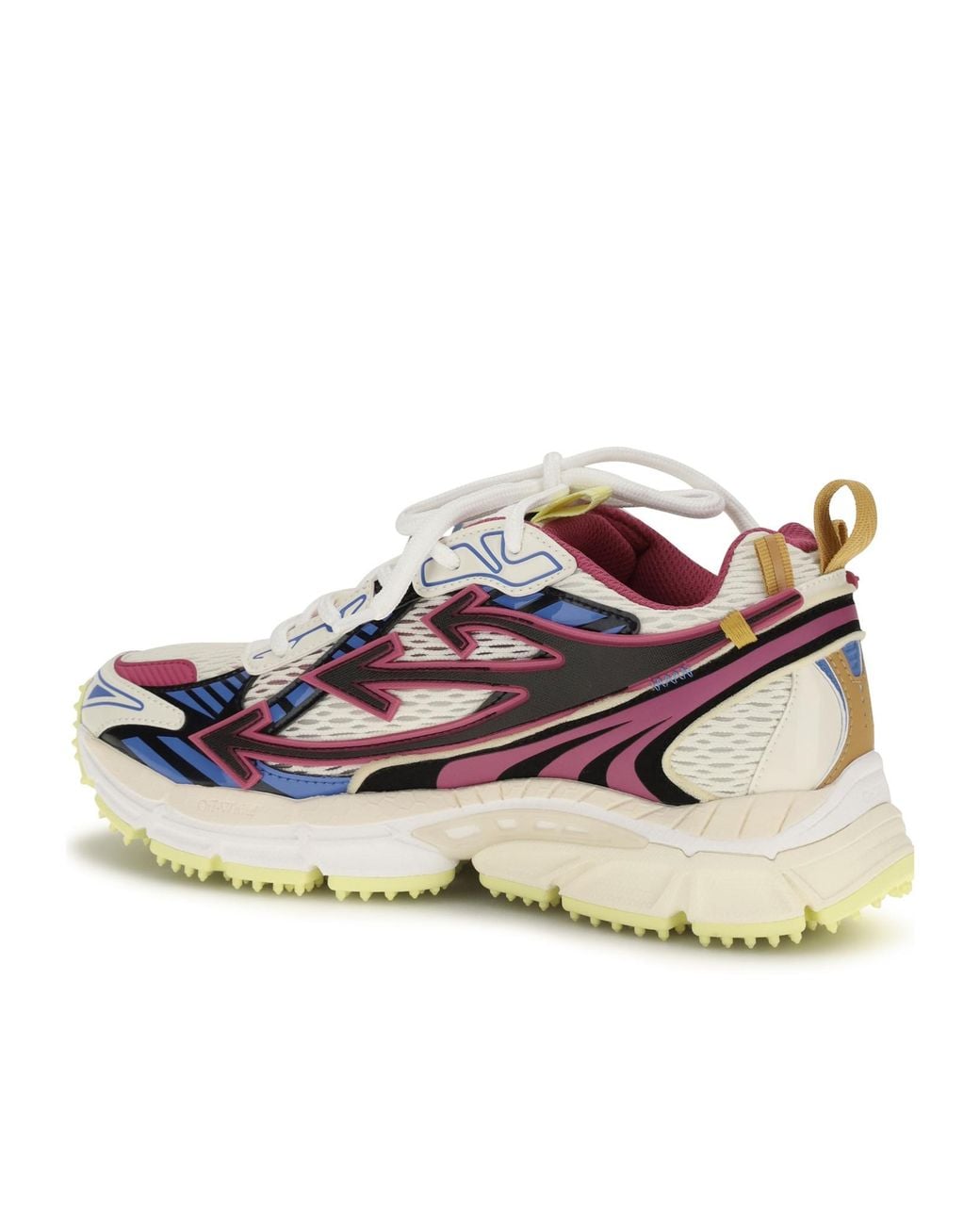 Off-White c/o Virgil Abloh Pink Be Right Back Low-Top Sneakers