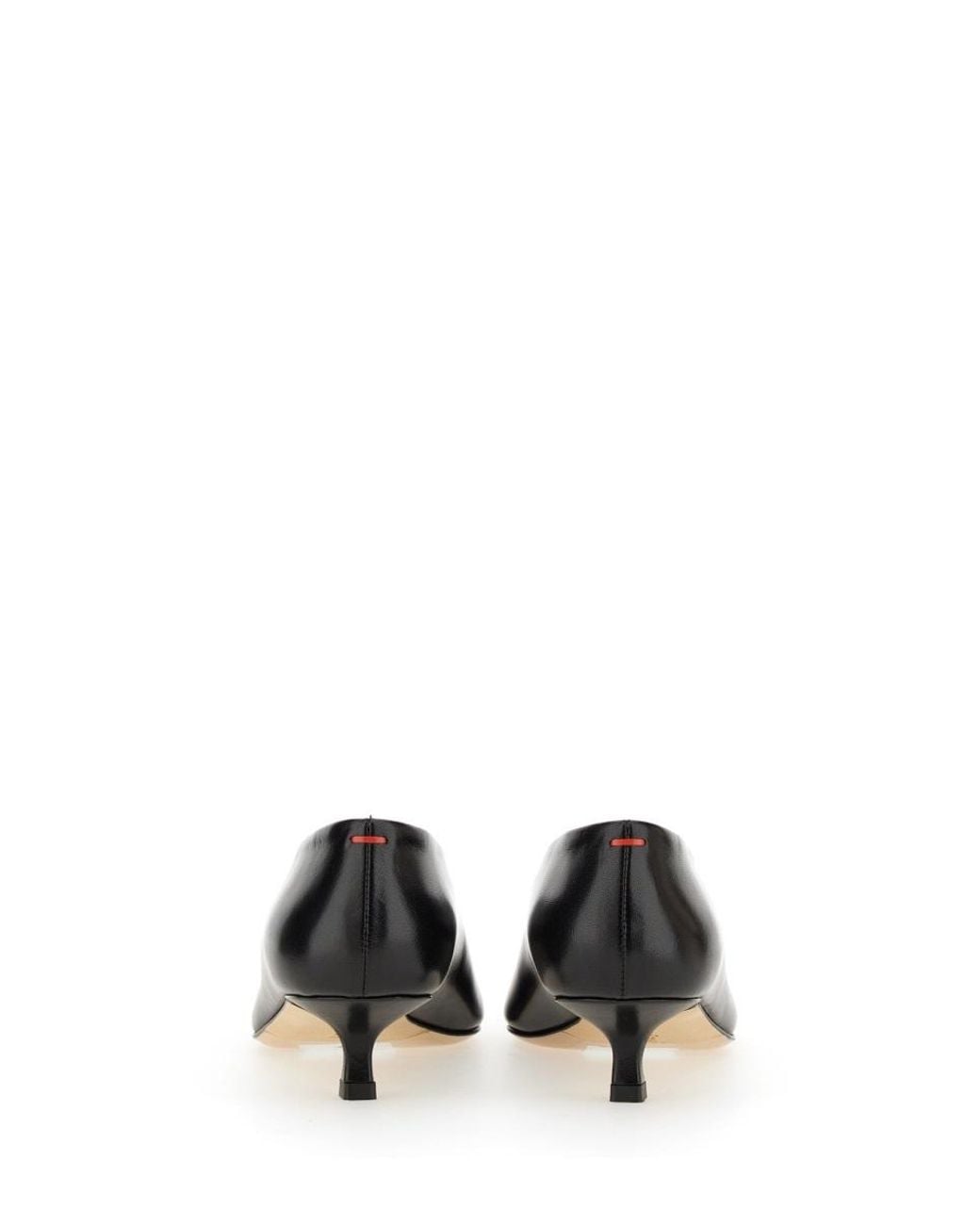Aeyde Black Clara Pointed Toe Pumps