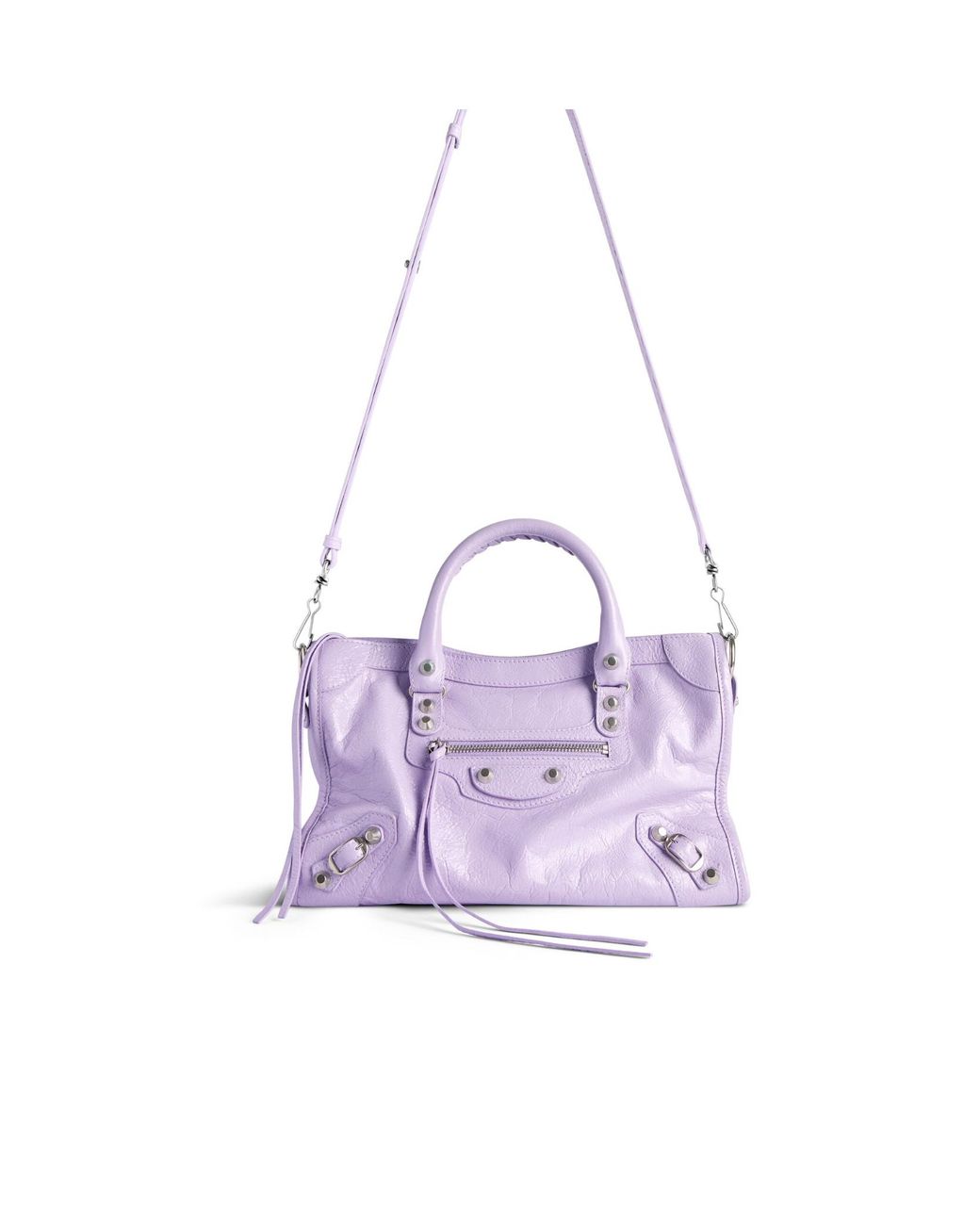 Balenciaga Purple Le City Small Handbag