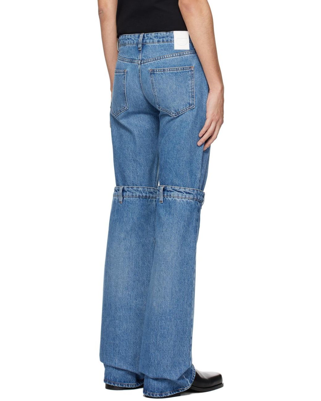 Coperni Blue Belt Loop With Jeans for men