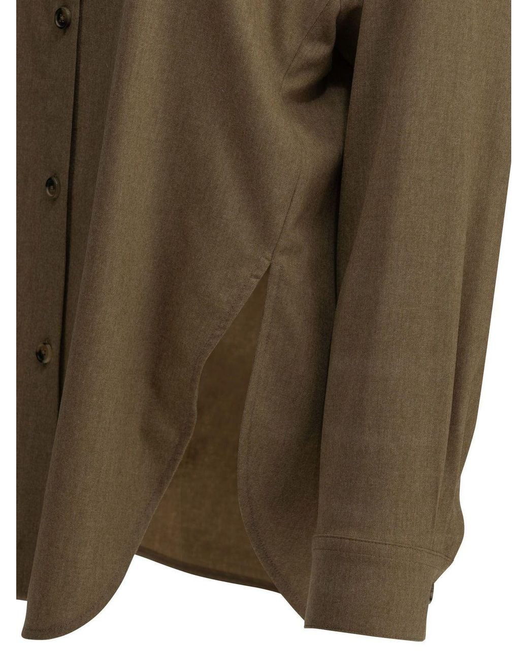 Khaite Green Goya Oversized Shirt
