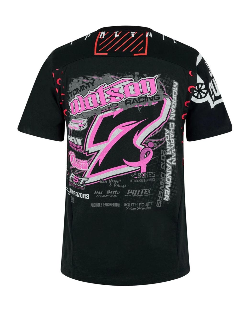 MARINE SERRE Black Pattern Printed T-Shirt for men