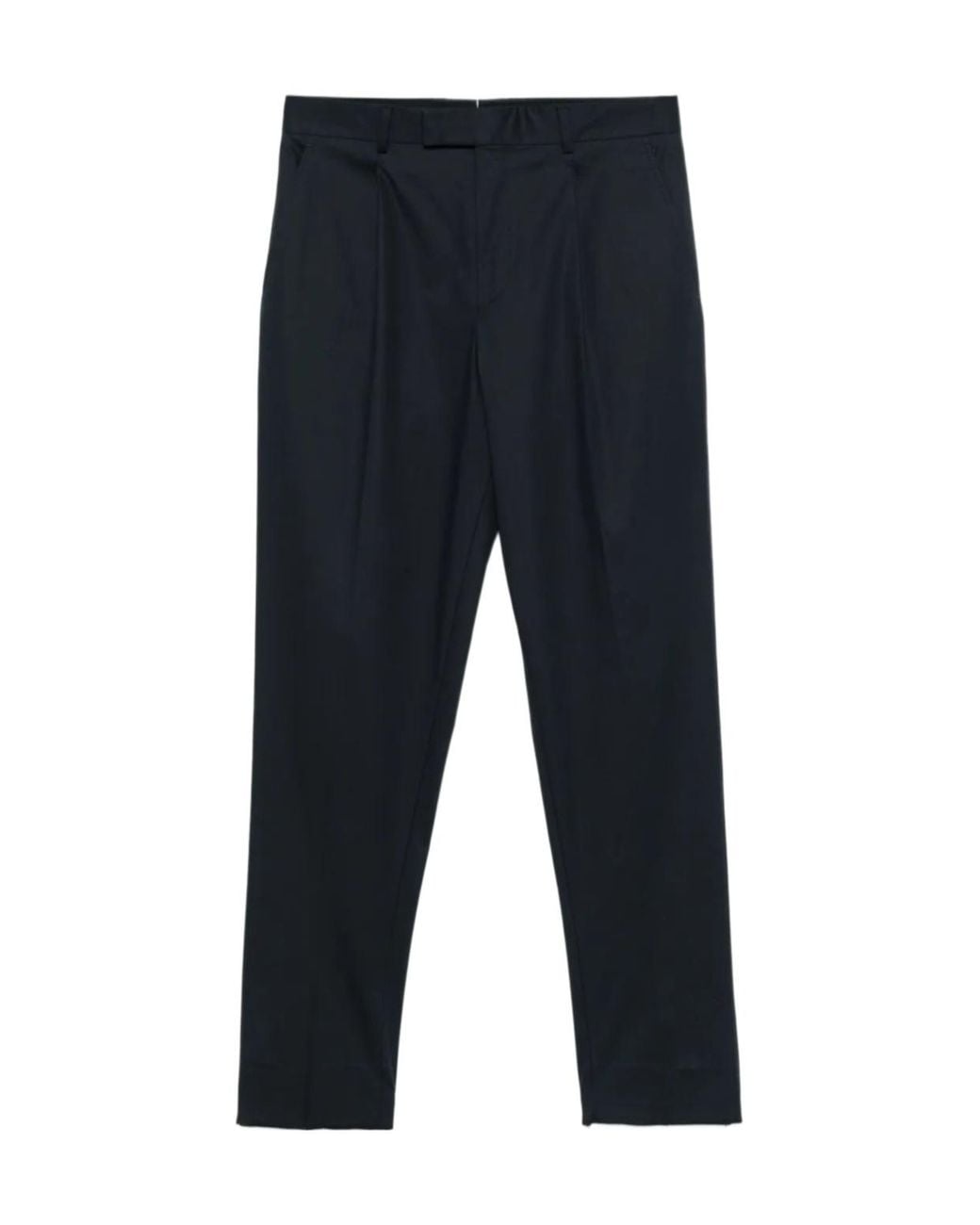 Zegna Blue Tapered Trousers for men