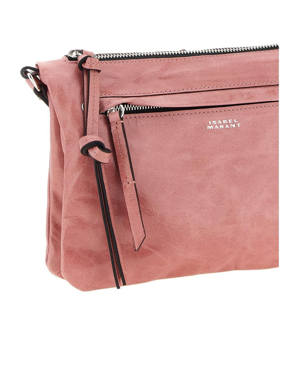 Isabel Marant Pink Adjustable Shoulder Strap Shoulder Bag