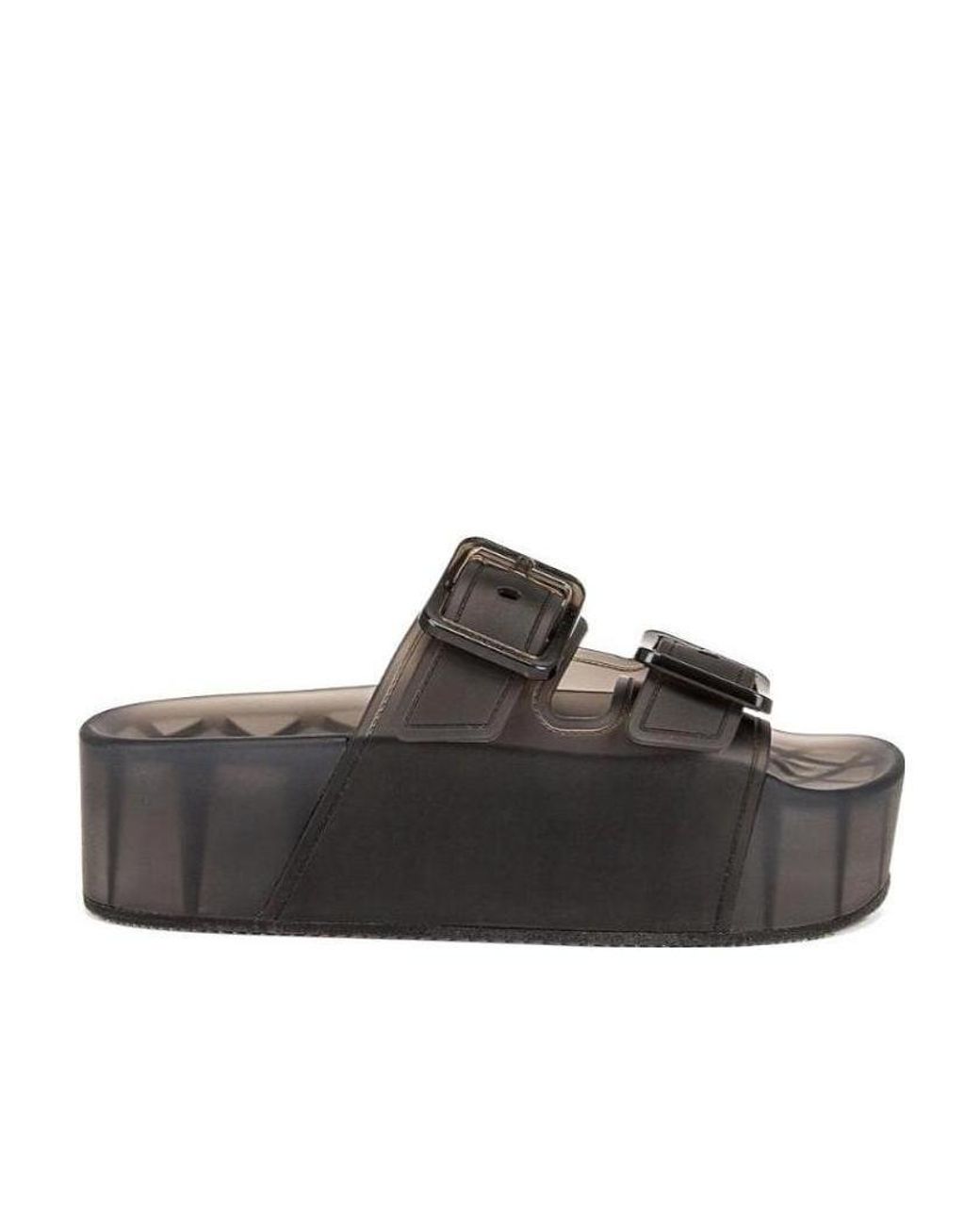 Balenciaga Black Mallorca Platform Sandals