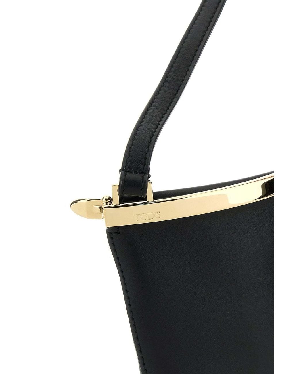 Tod's Black Bucket Bag