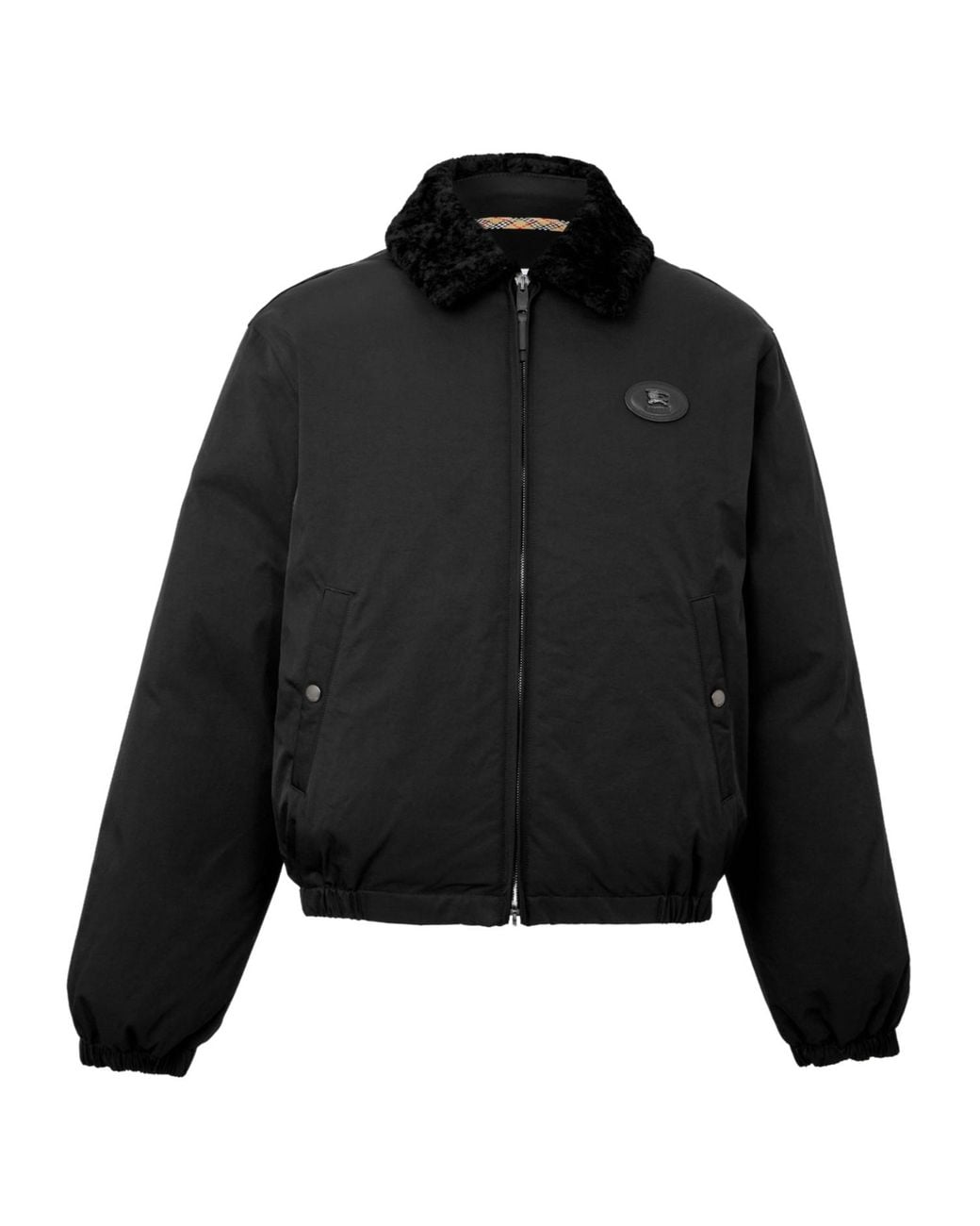 Burberry Black Short Padded Jacket for men