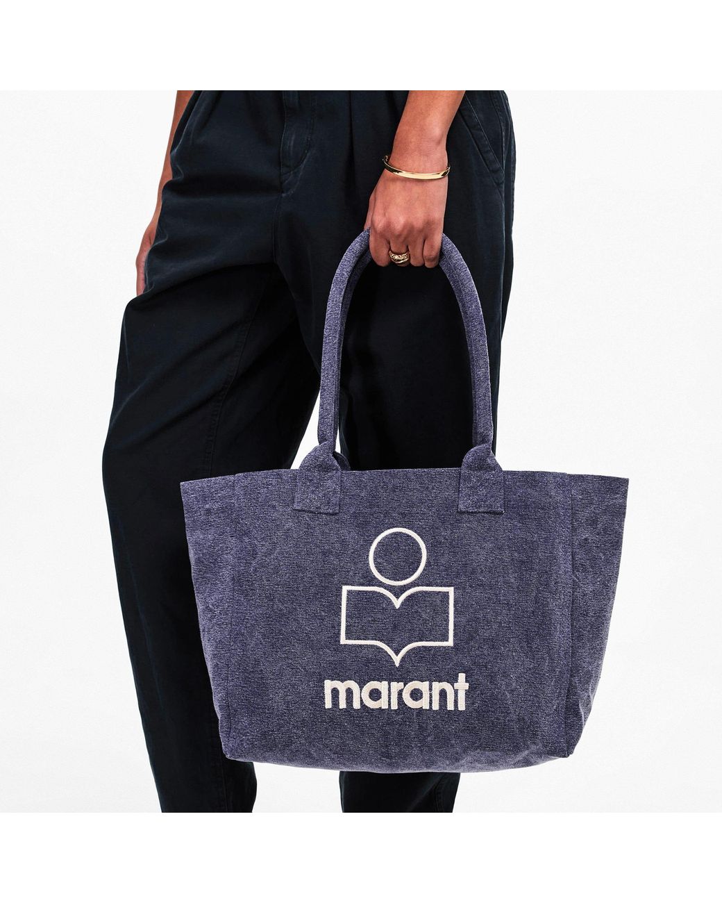 Isabel Marant Purple Zipper Tote Bag