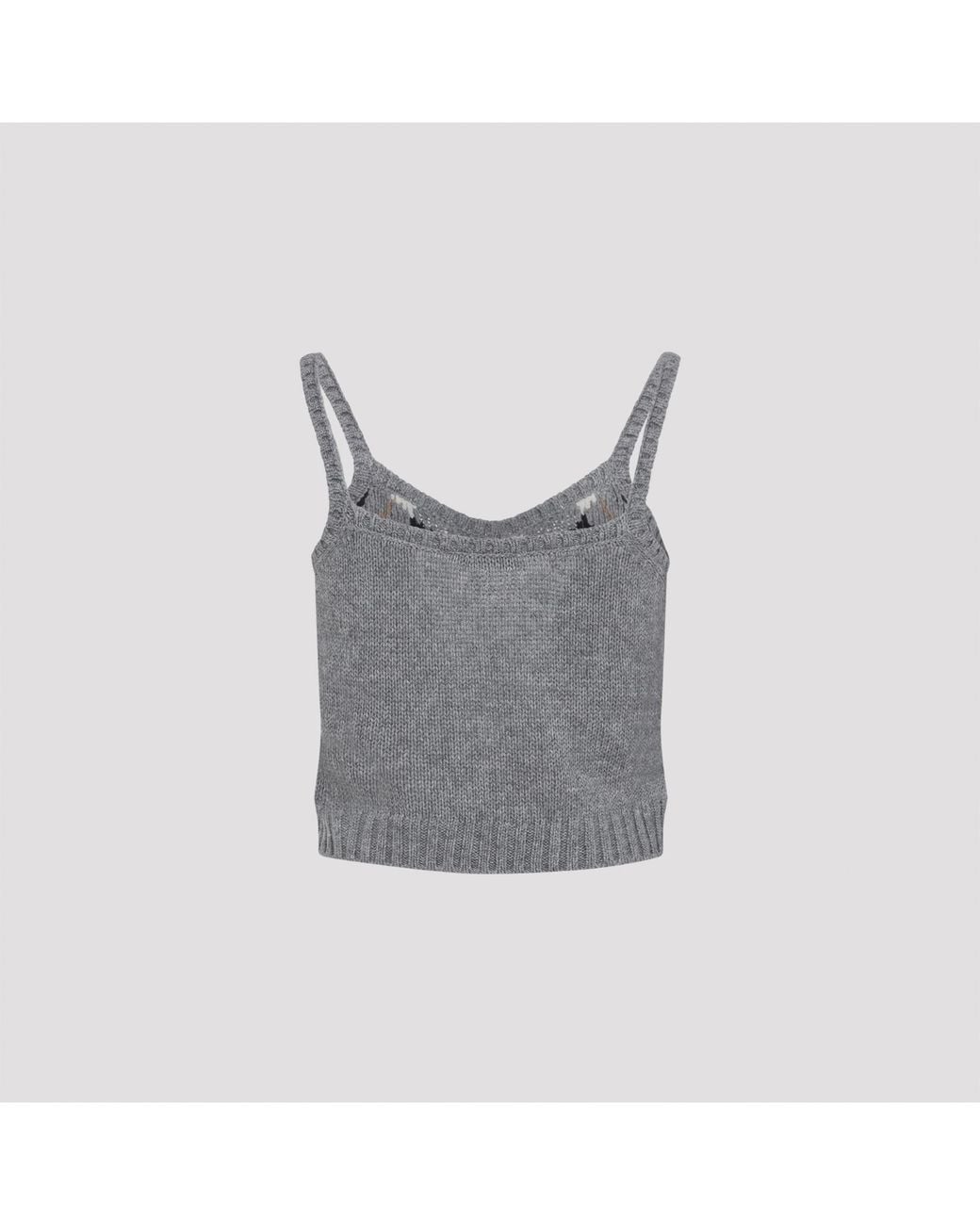 Prada Gray Tank Top