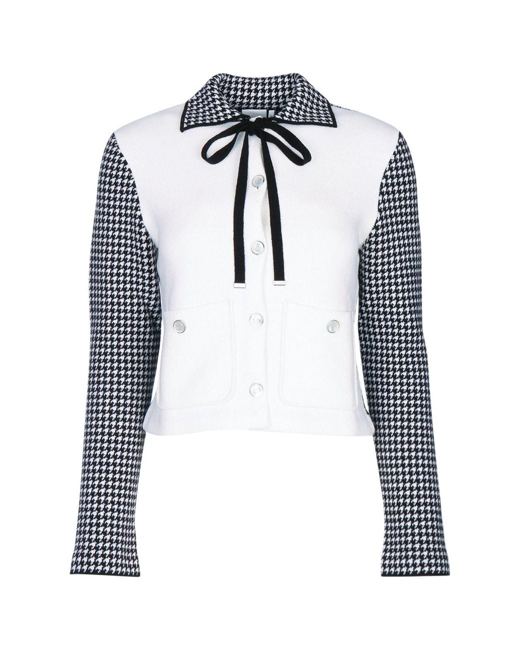 Dior White Long-Sleeved Casual Jacket