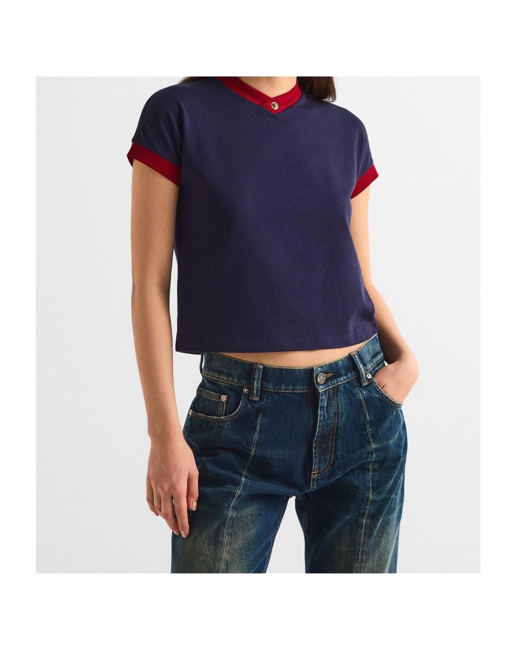 Versace Blue Fit T-Shirt
