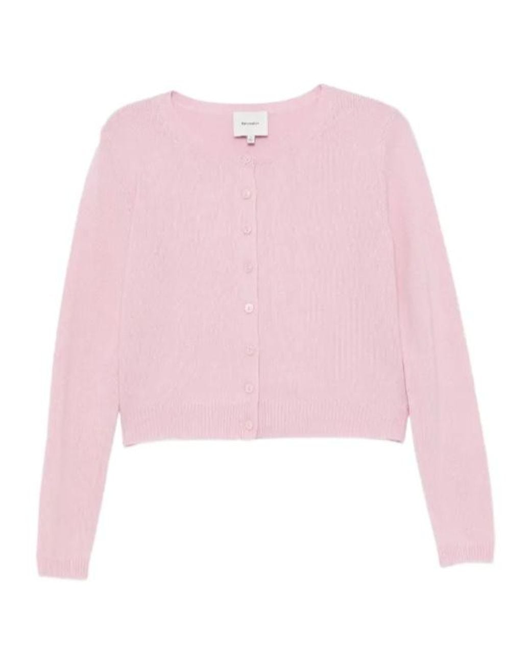 Reformation Pink Clara Cardigan
