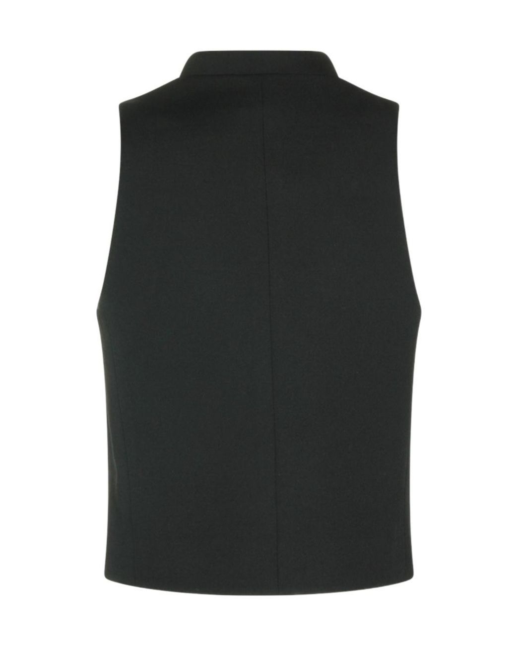 Tom Ford Black Single-Breasted Vest