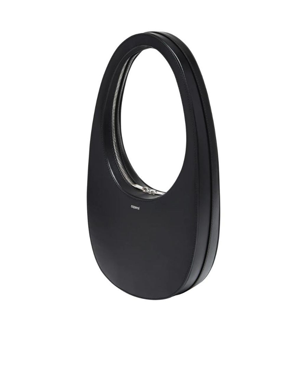 Coperni Black Swipe Zip Shoulder Bag