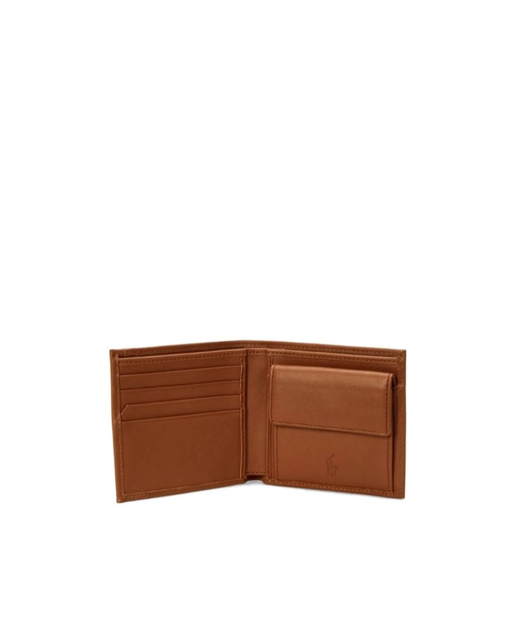Polo Ralph Lauren Brown Medium Leather Wallet for men