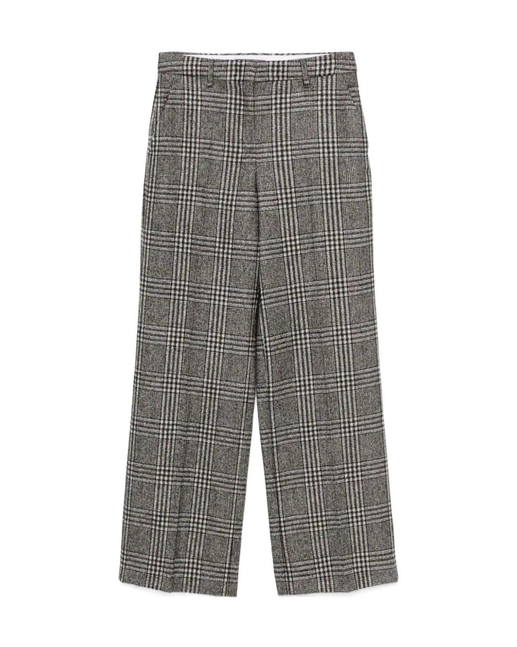 Lorena Antoniazzi Gray Belt-Loop Casual Pants