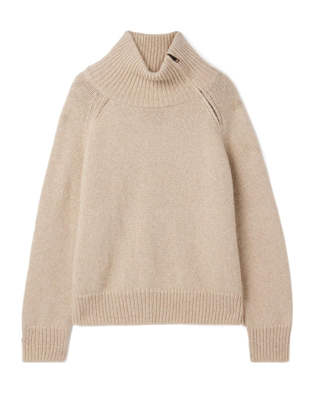 Nili Lotan Natural Raelynn Turtleneck Sweater