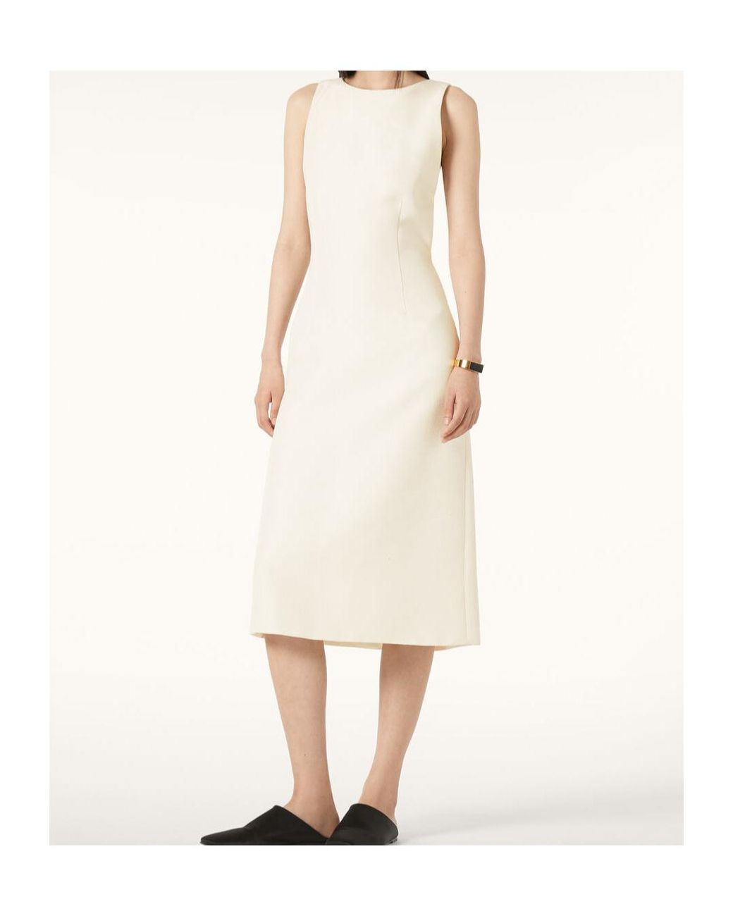 Loro Piana White Sandie Dress