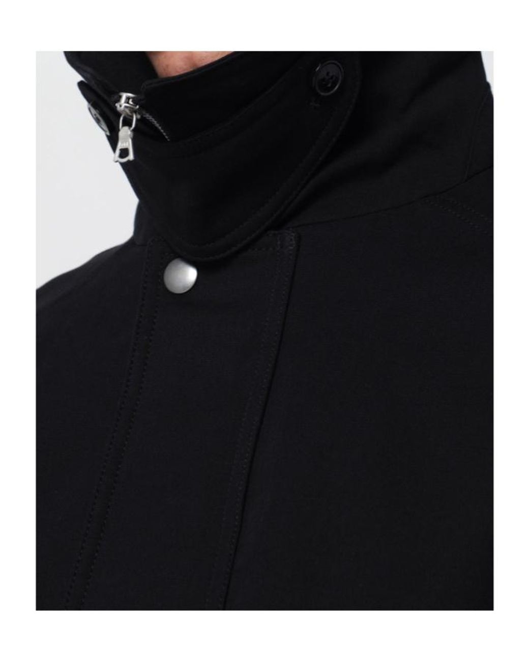 Dries Van Noten Black Cotton Jacket for men