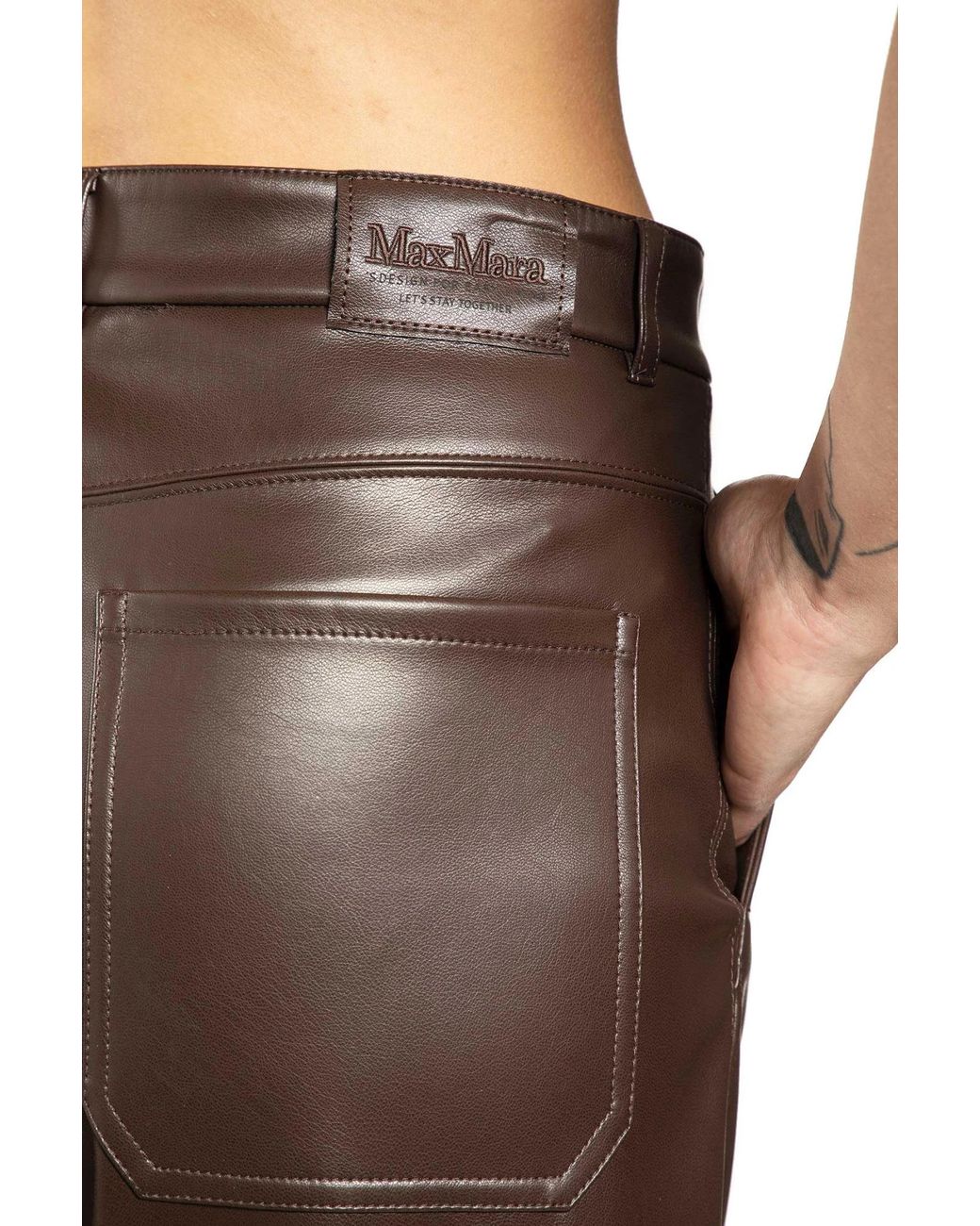 Max Mara Brown Trousers
