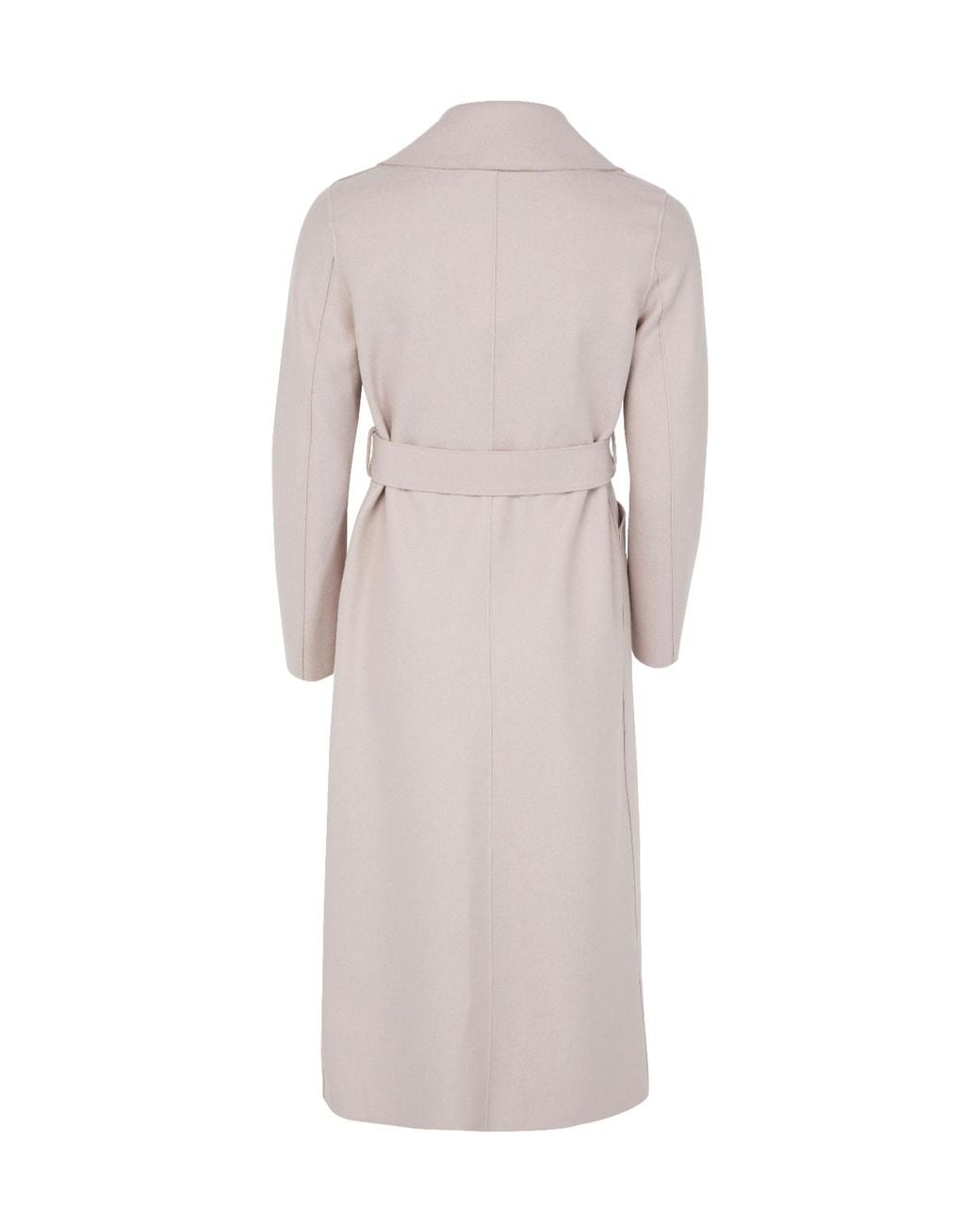 Harris Wharf London Natural Long-Sleeved Coat