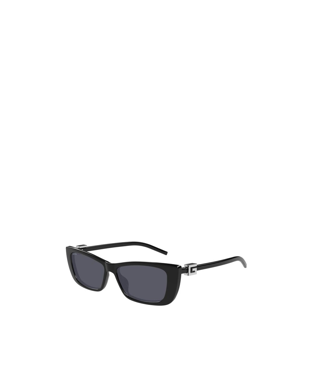 Gucci White Eyewear Cat-Eye Frame Sunglasses for men