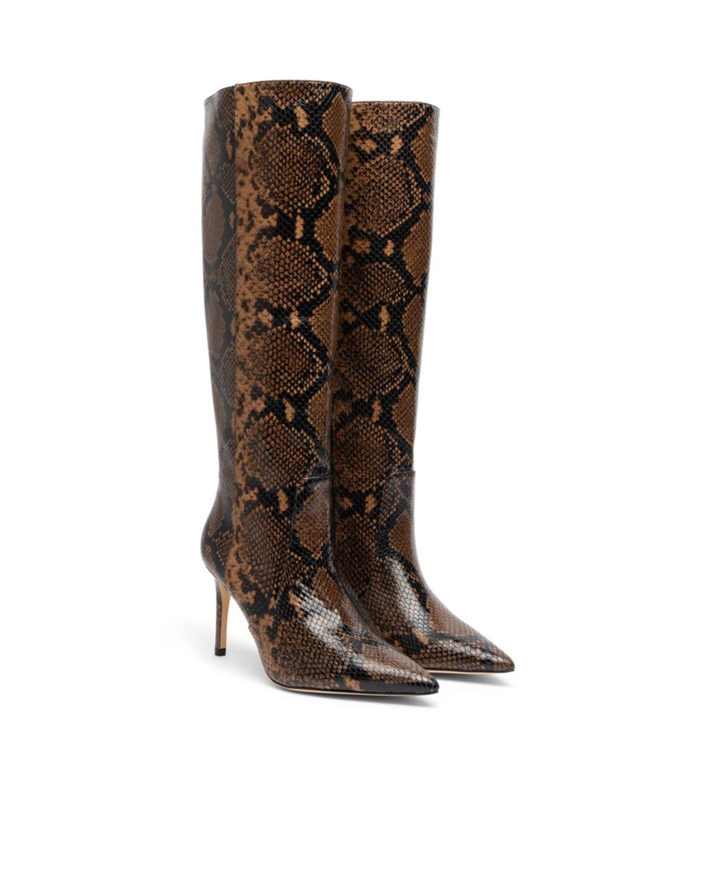 Stuart Weitzman Brown Stuart Power Boot 85