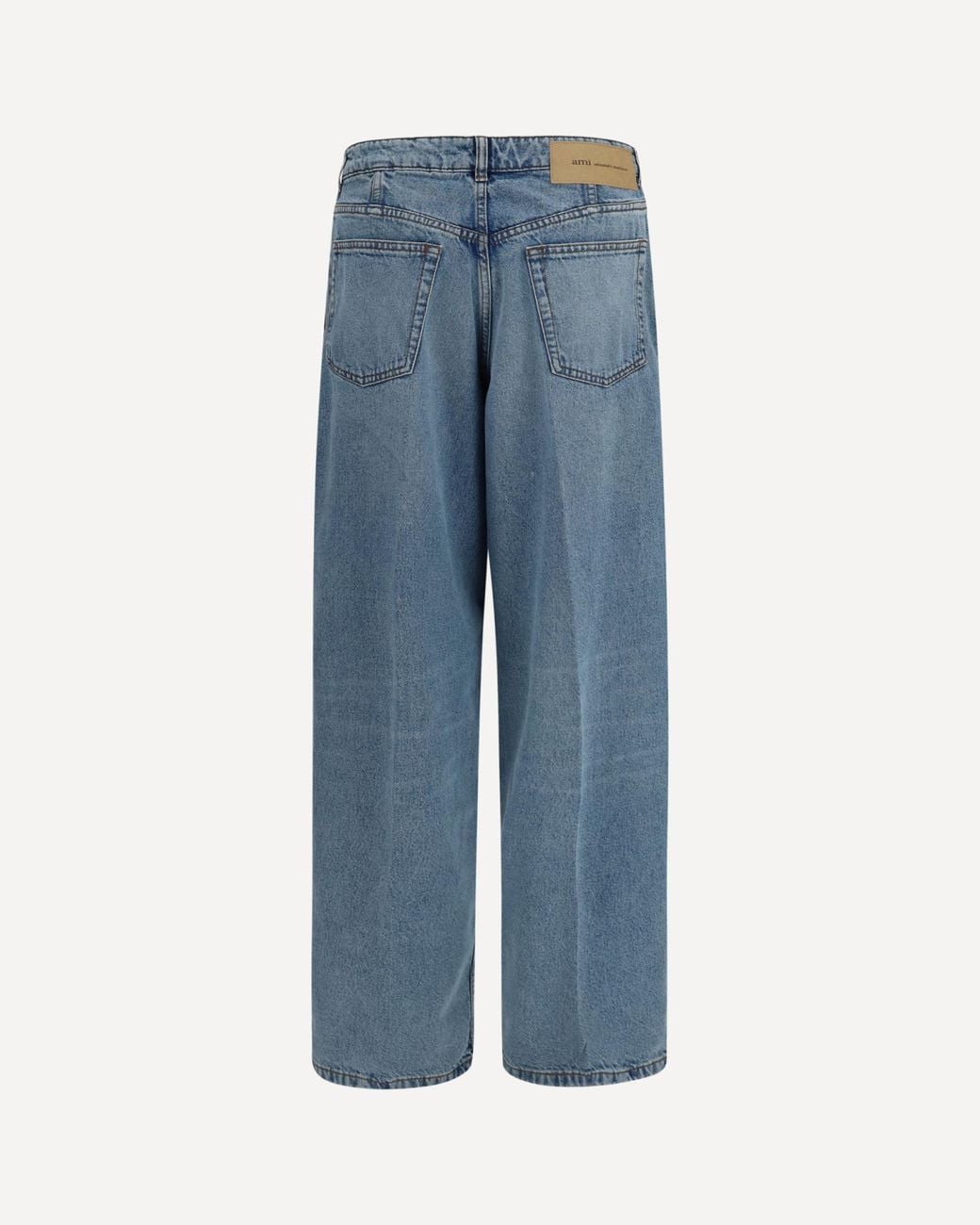 AMI Blue Ami Balloon Fit Jeans