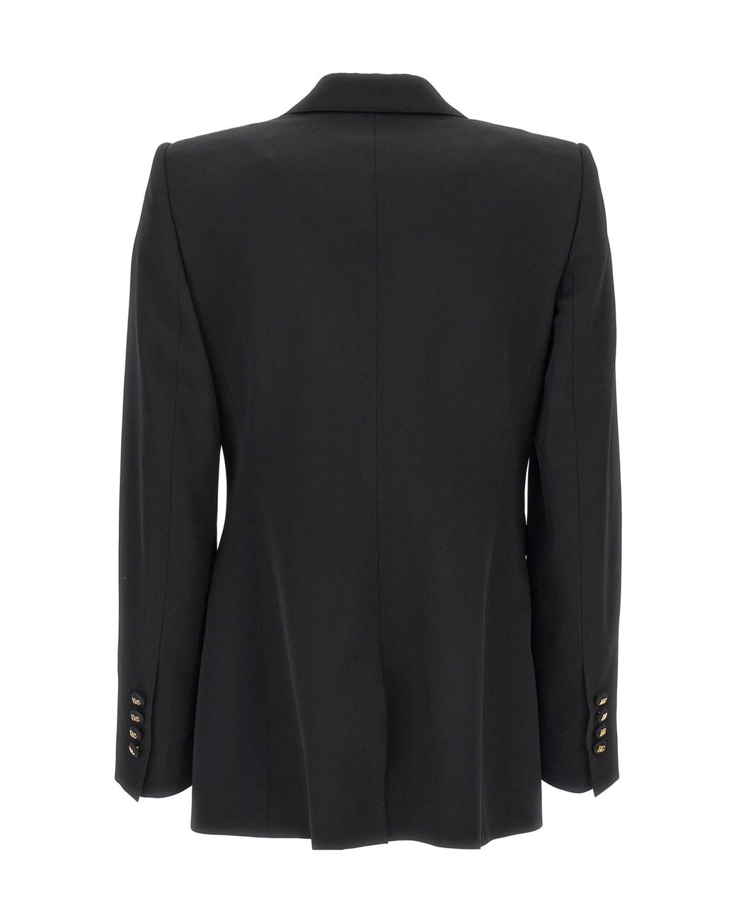 Dolce & Gabbana Black Single-Breasted Blazer