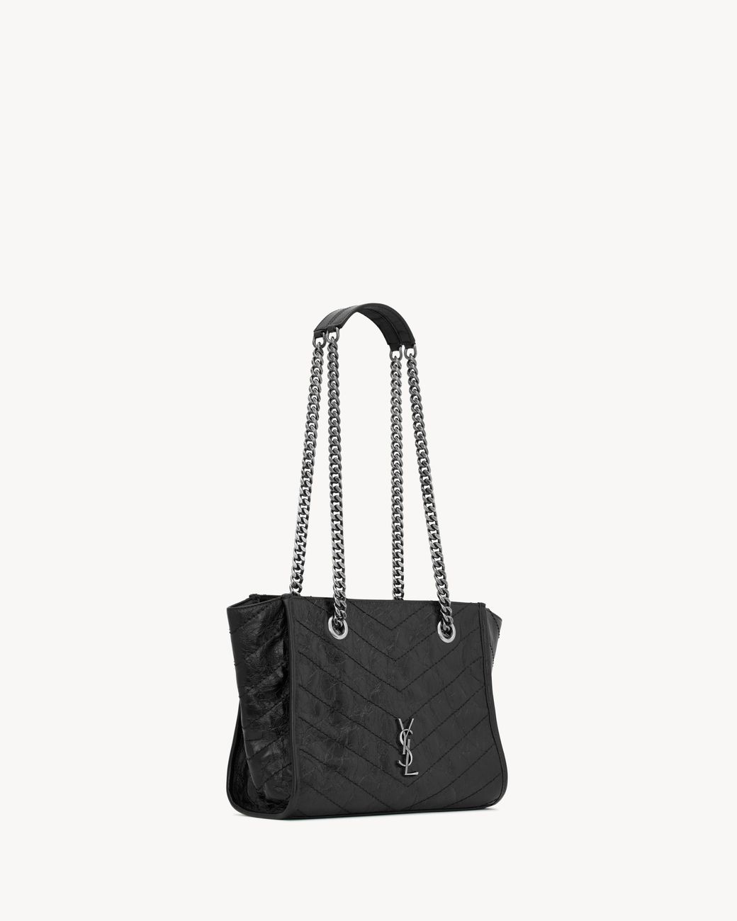Saint Laurent Black Niki Small Shopping
