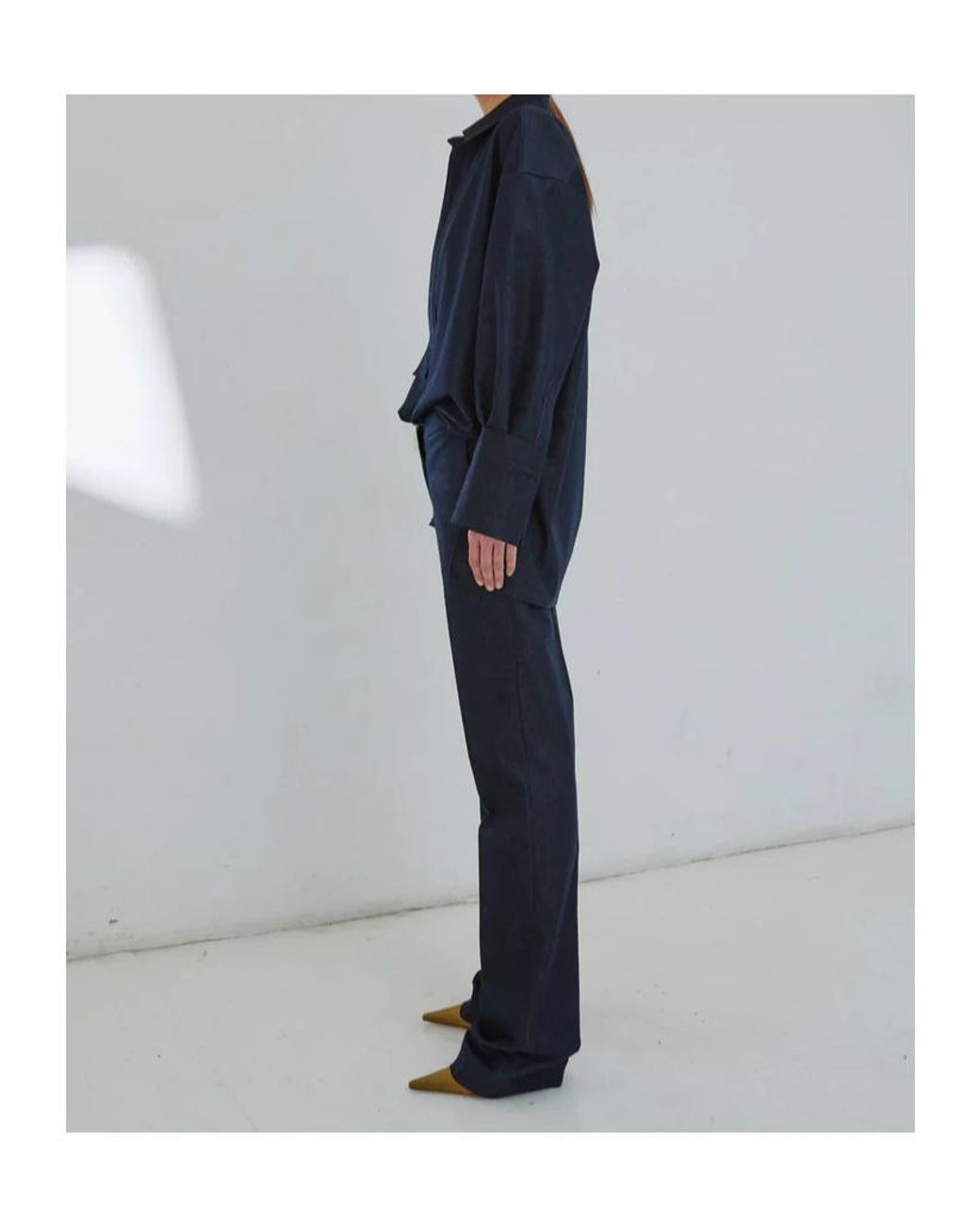 DARKPARK Blue Grace Tailored Pants
