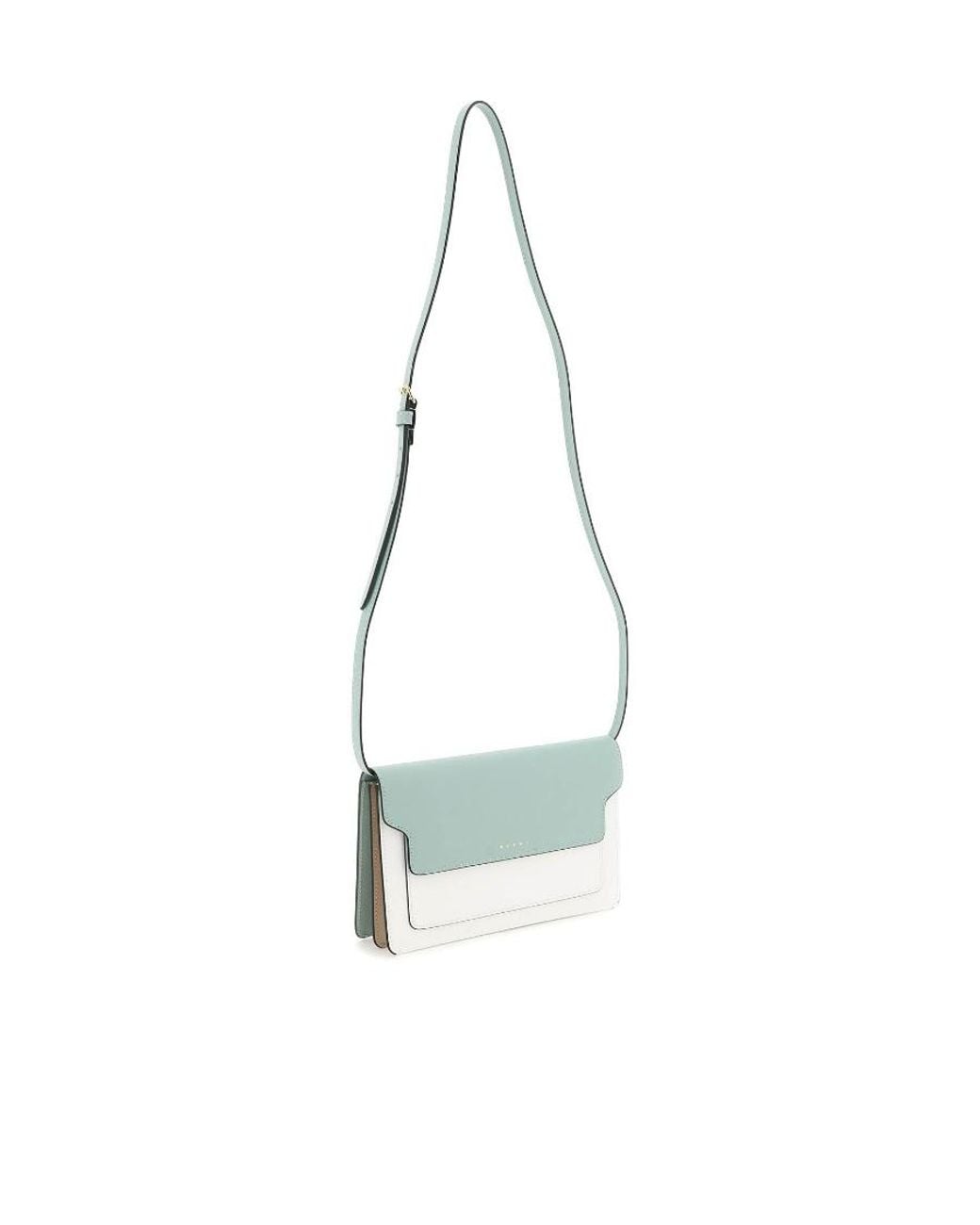 Marni Blue Trunk Clutch