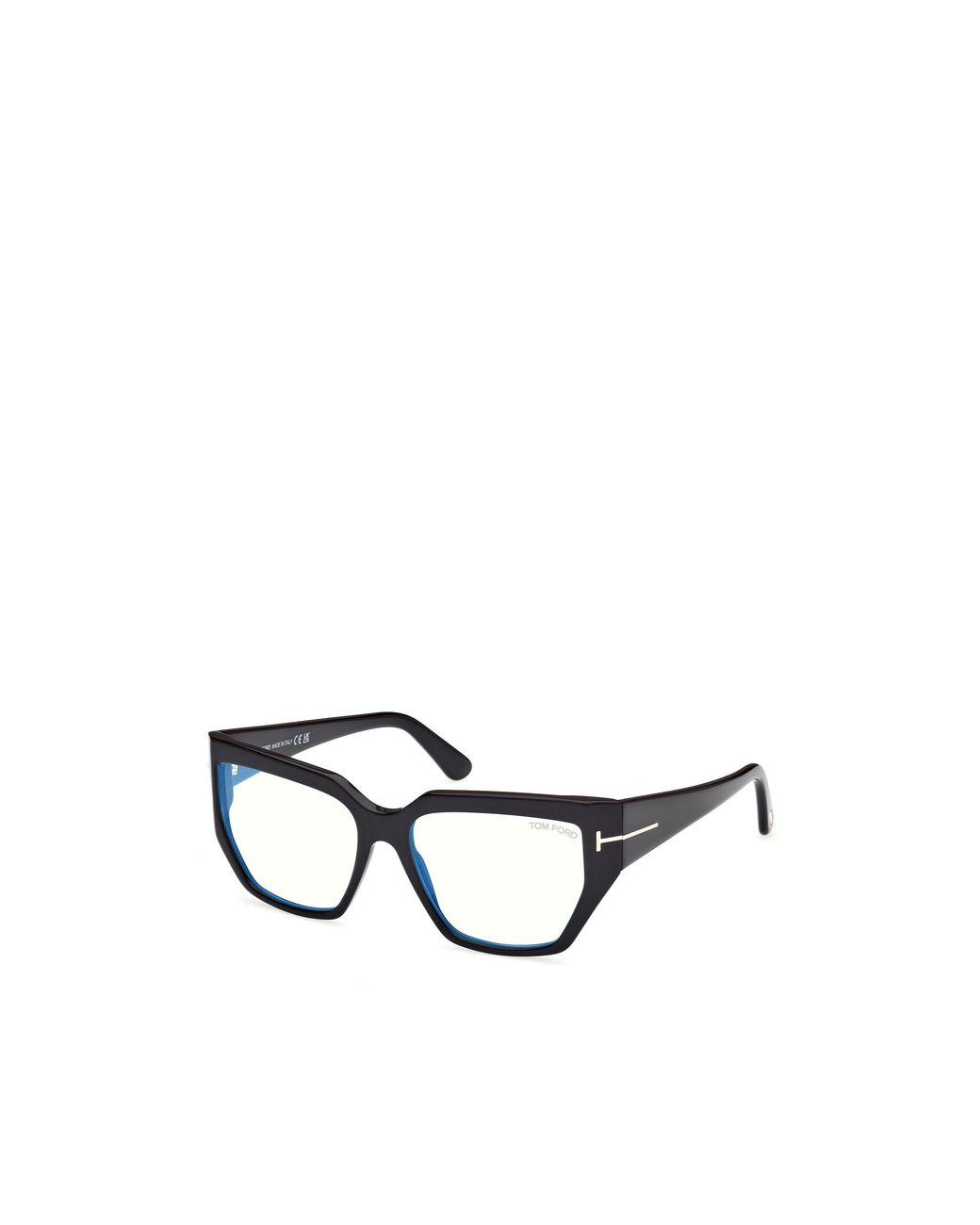 Tom Ford White Eyewear Square Frame Glasses