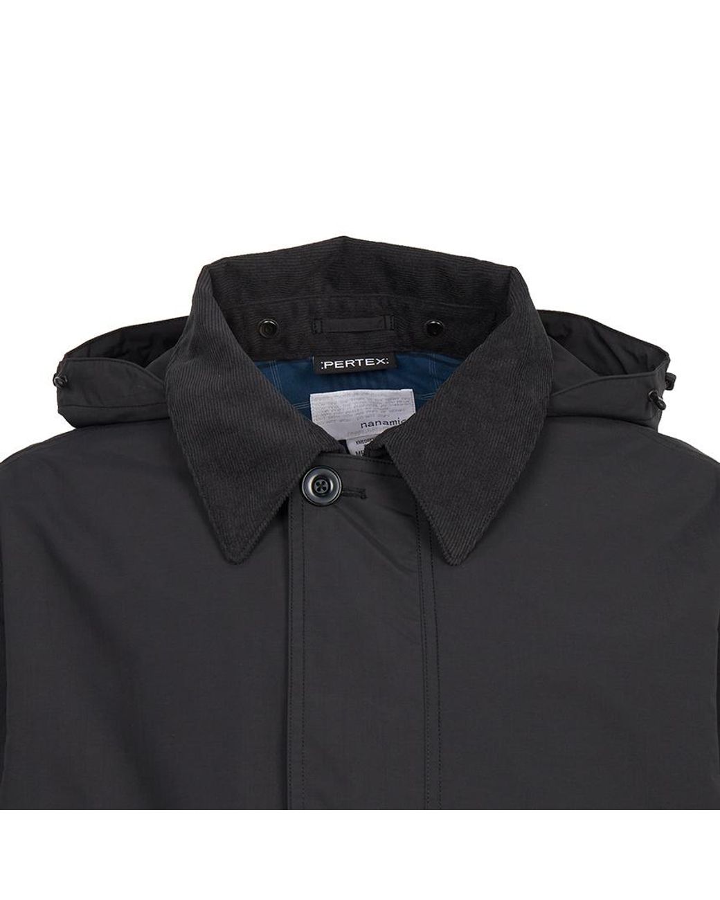 Nanamica Black 2L Pertex Unlimited Field Jacket for men