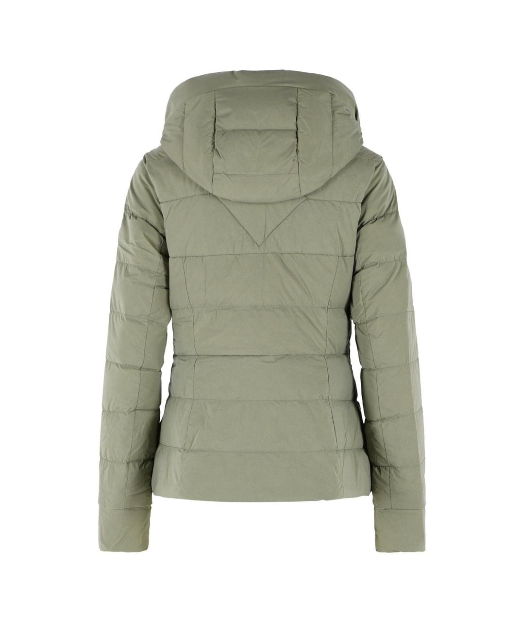 Canada Goose Green Clair Logo-Patch Jacket