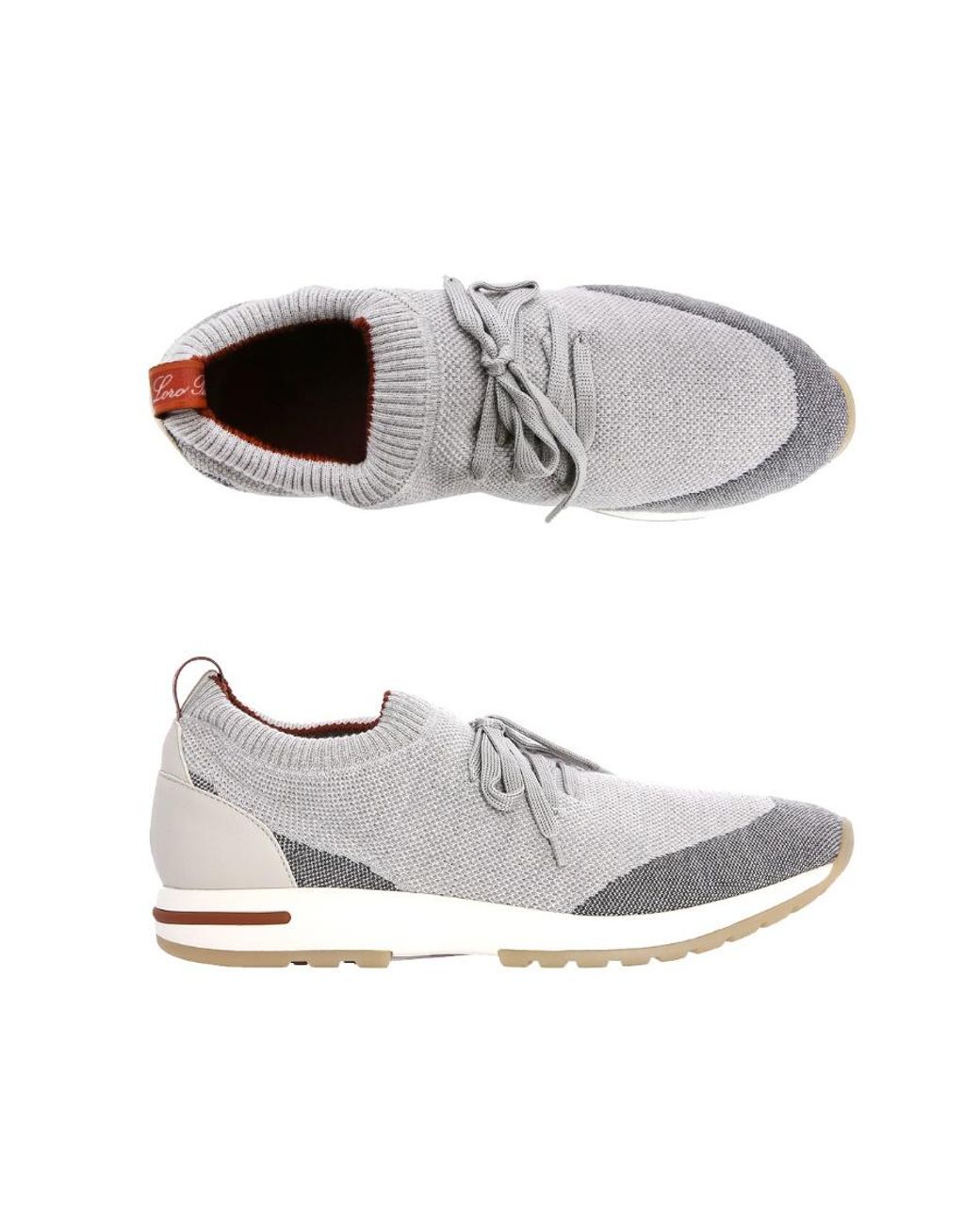 Loro Piana White 360 Flexy Sneakers for men